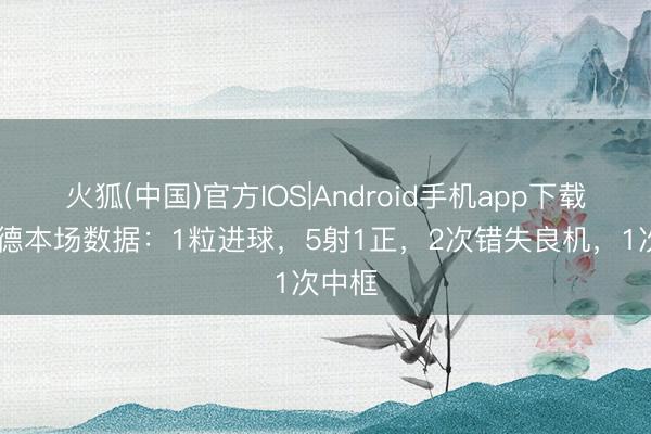 火狐(中国)官方IOS|Android手机app下载 哈兰德本场数据：1粒进球，5射1正，2次错失良机，<a href=